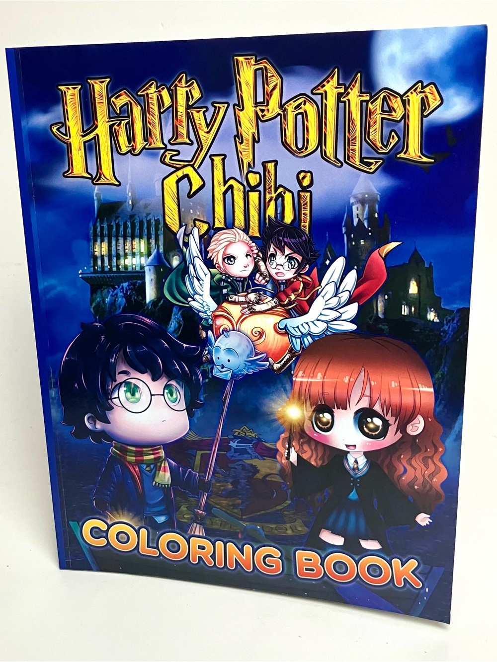 FREE w/ purchase: Harry Potter Chibi Coloring Book Colouring Wizard Magic